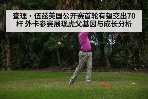 Charlie Woods golf swing